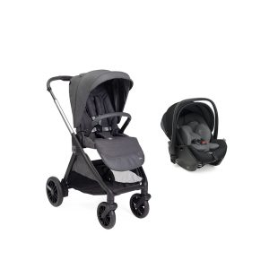 Duo Chicco Bellagio Black Satin + First Recline Black
