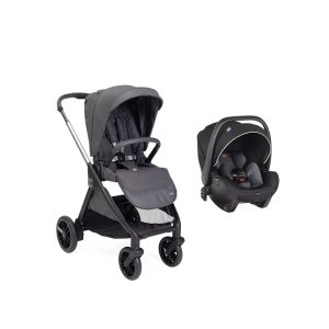 Duo Chicco Bellagio Black Satin + Kory Plus Black