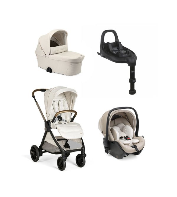 Trio Chicco Bellagio Amber Glow + Alcofa Flexi + First Recline Amber Glow + Base Full 360