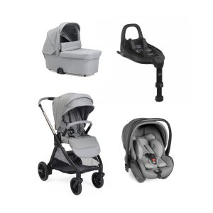 Trio Chicco Bellagio Lunar Rock + Alcofa Flexi + First Recline Lunar + Base Full 360