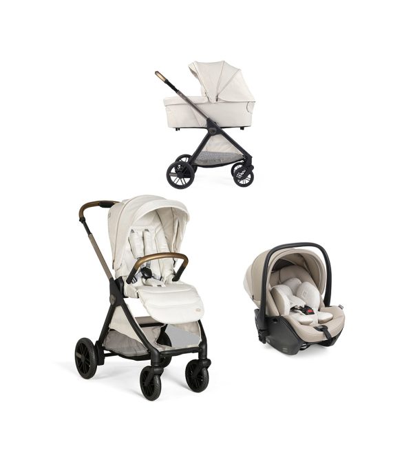 Trio Chicco Bellagio Amber Glow + Alcofa Flexi + First Recline Amber Glow
