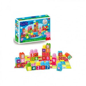 Blocos Construção Números Peppa Pig