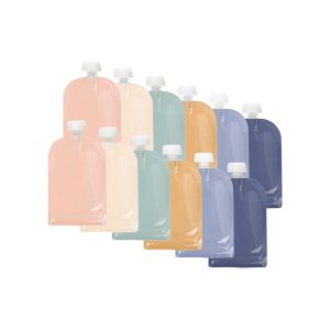 Bolsas Para Alimentos Reutilizáveis Jané 12 Uni 100ml