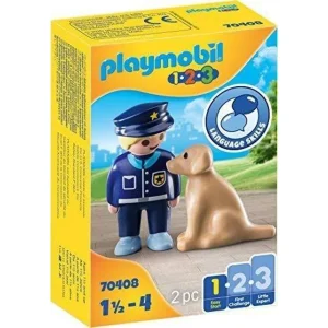 Playmobil 123 Cão e Polícia