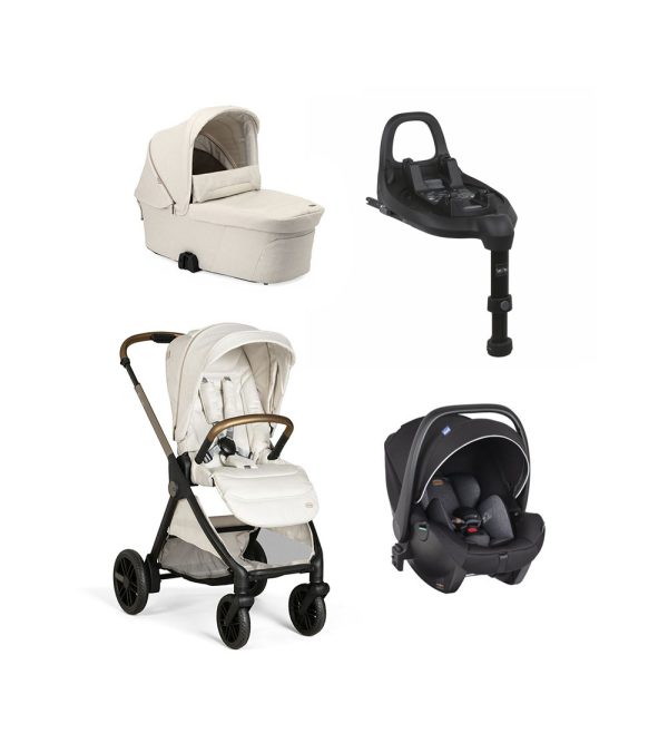 Trio Chicco Bellagio Amber Glow + Alcofa Flexi + Kory Plus + Base Full 360