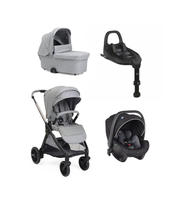 Trio Chicco Bellagio Lunar Rock + Alcofa Flexi + Kory Plus + Base Full 360