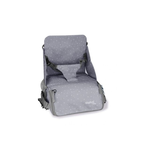 Assento Elevatório Refeição Asalvo Hummus Grey Stars