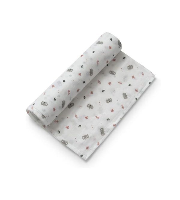 Musselina Interbaby 120x120cm Koala Rosa