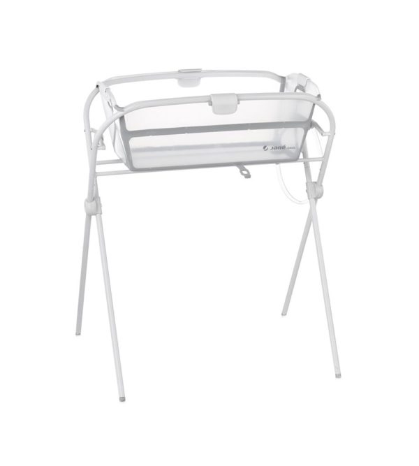 Banheira Dobrável Com Suporte Jané Oasis Branca