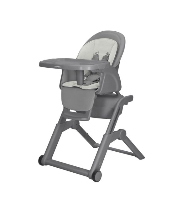 Cadeira Refeição Baloiço Carrello Alto Solid Grey