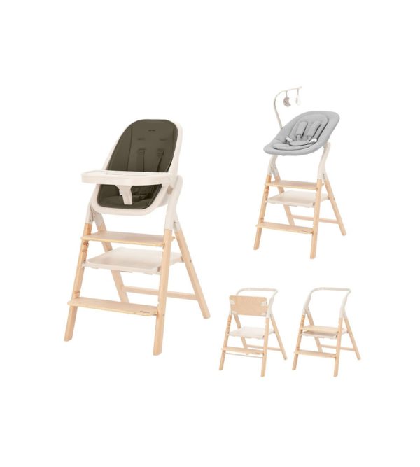 Cadeira Refeição Espreguiçadeira Torre De Aprendizagem Carrello Ergo Pine Green