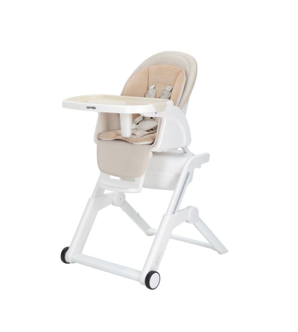 Cadeira Refeição Baloiço Carrello Alto Almond Beige