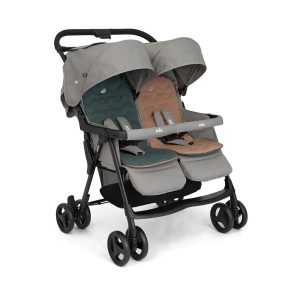 Carrinho Passeio Gêmeos Joie Aire Twin Pebble