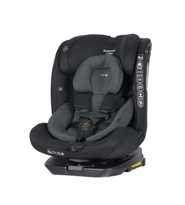 cadeira auto desde o nascimento até aos 150cm cinza