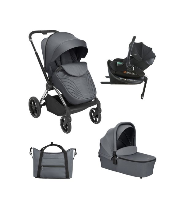 Trio Kikkaboo Kara + Alcofa + Xtend + Base I-xtend Cinza