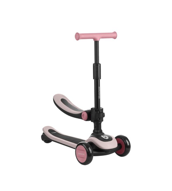 Trotinete 2 em 1 treo rosa
