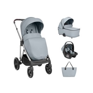 Trio Kikkaboo Chiara 3 em 1 Cinzento