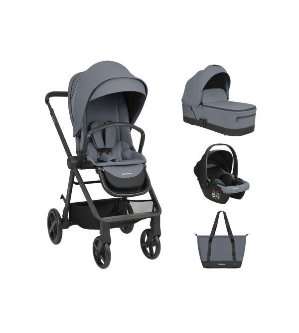 Trio Kikkaboo Mia 3 em 1 Cinzento